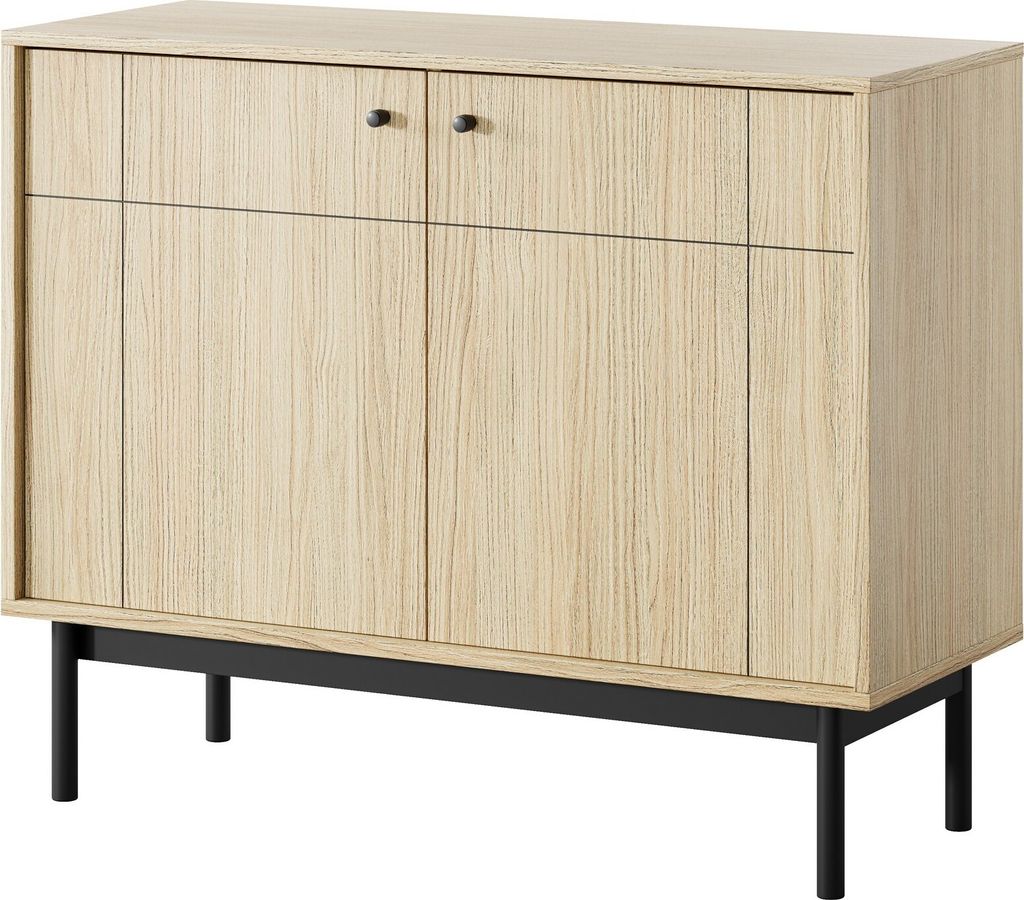 Furniture24 Kommode Japandi K104 Schrank 103,5 X 83,5 X 39 Produktbild 