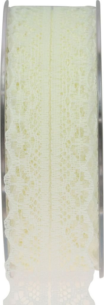 Spitzenband Creme Geschenkband Dekoband Hochzeit DIY 28mm 20m
