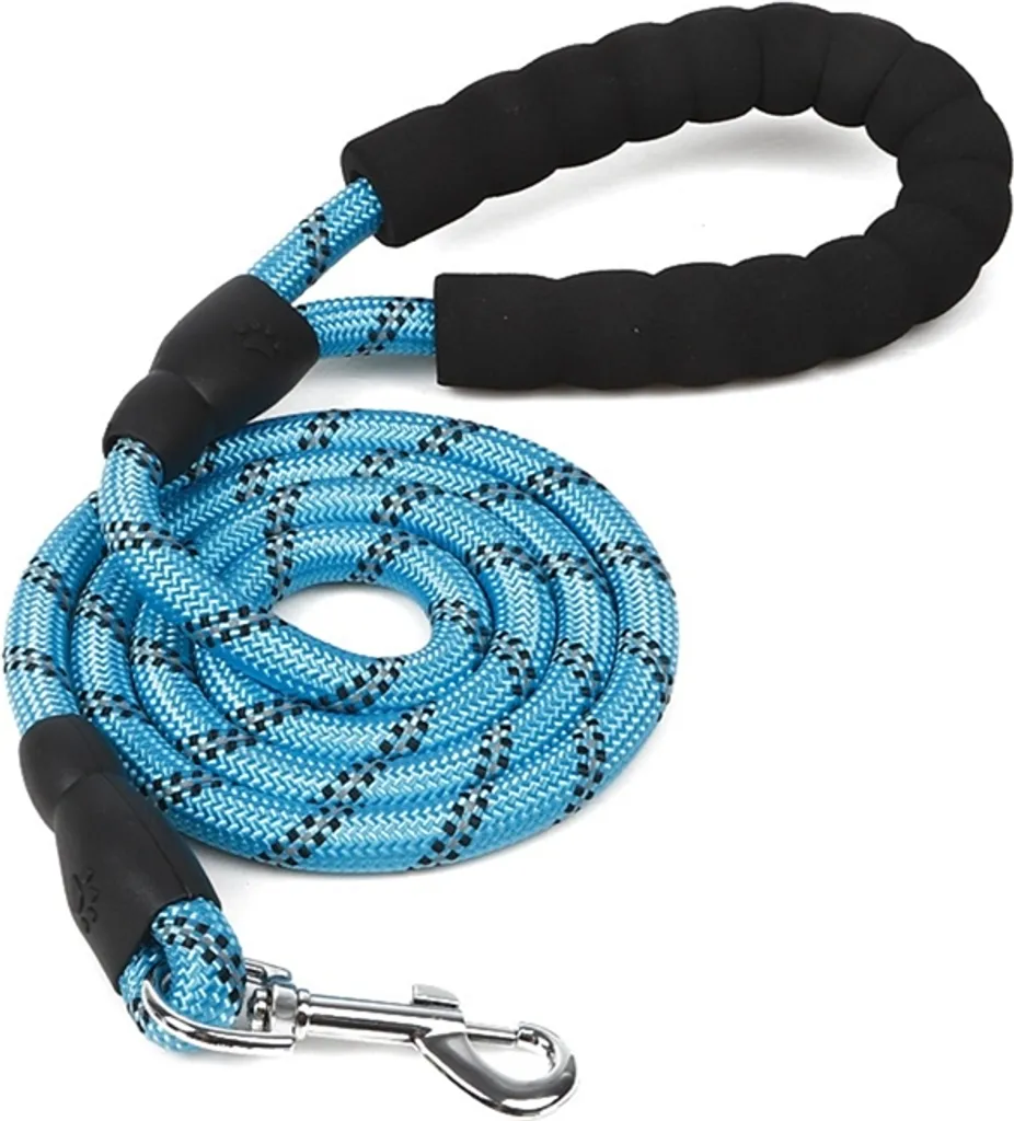 Hundeleine Für Große Hunde LEADSOM Bungee Hundeleine Reflektierend - Stoßdämpfende Trainingsleine Mit Gepolstertem Griff Hundeleine Bungee