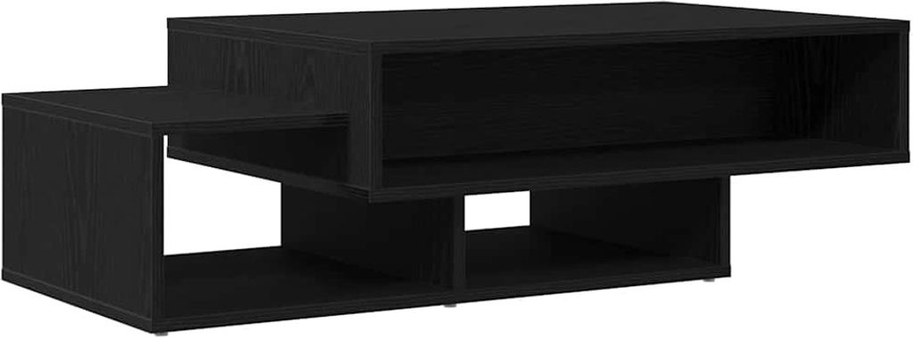 Couchtisch Schwarz Eichen-Optik 105x55x32 cm Holzwerkstoff