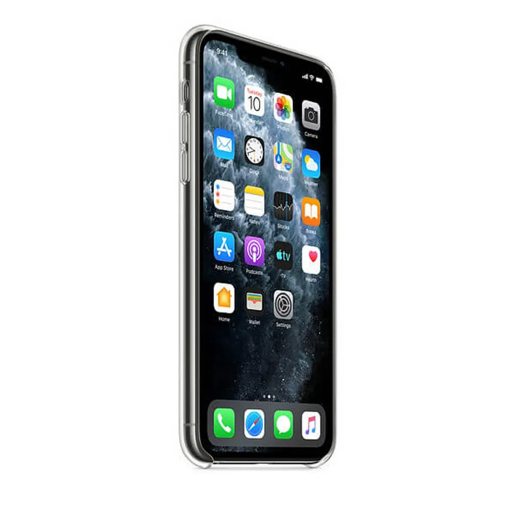 Custodia in silicone gel trasparente per iPhone 11 Pro Max - 1