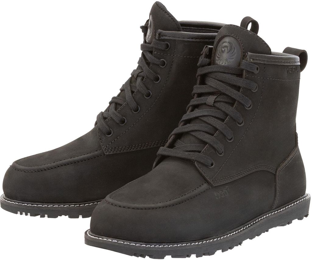 Merlin Worker D3O wasserdichte Motorrad Stiefel, schwarz, 44