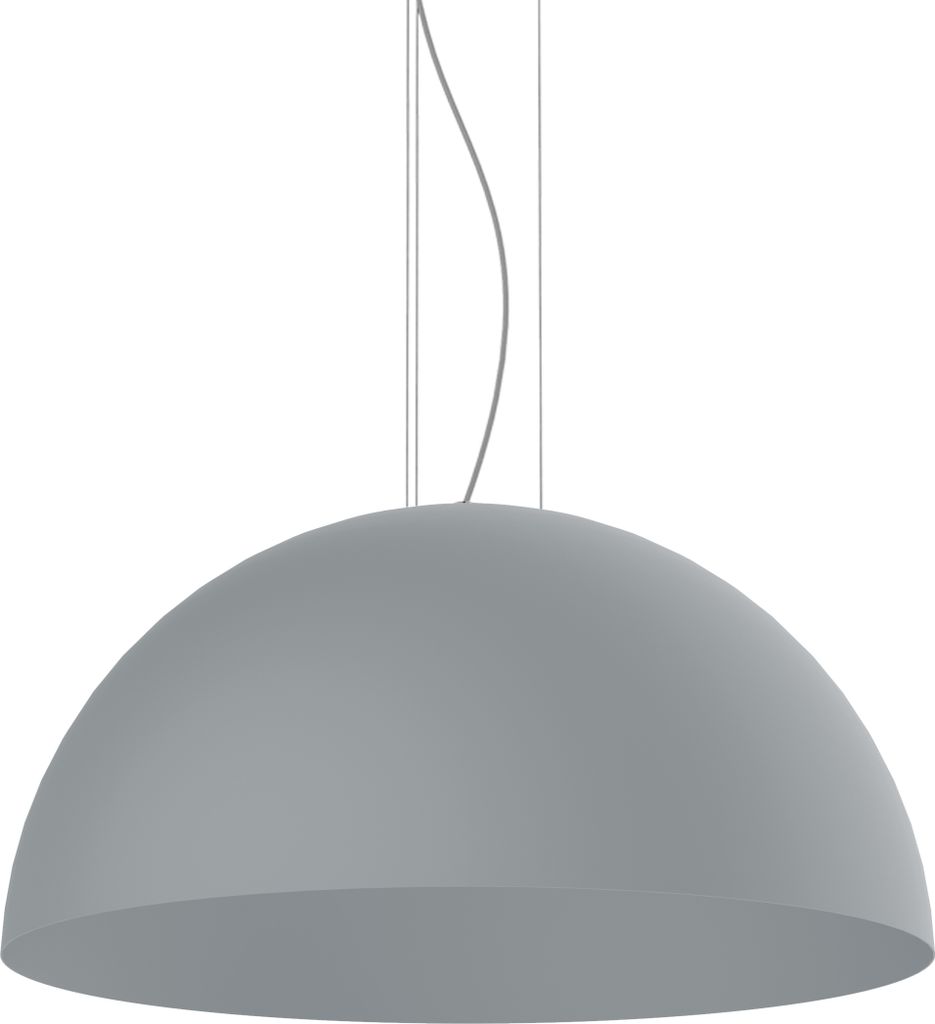 Pendelleuchte Cassis mit Halbkugel-Lampenschirm, Durchmesser 40 cm und 60 cm, E27-Fassung