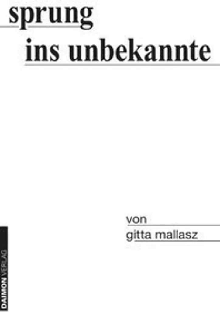 Livre d'art contemporain Sprung ins Unbekannte - Album photo de collection