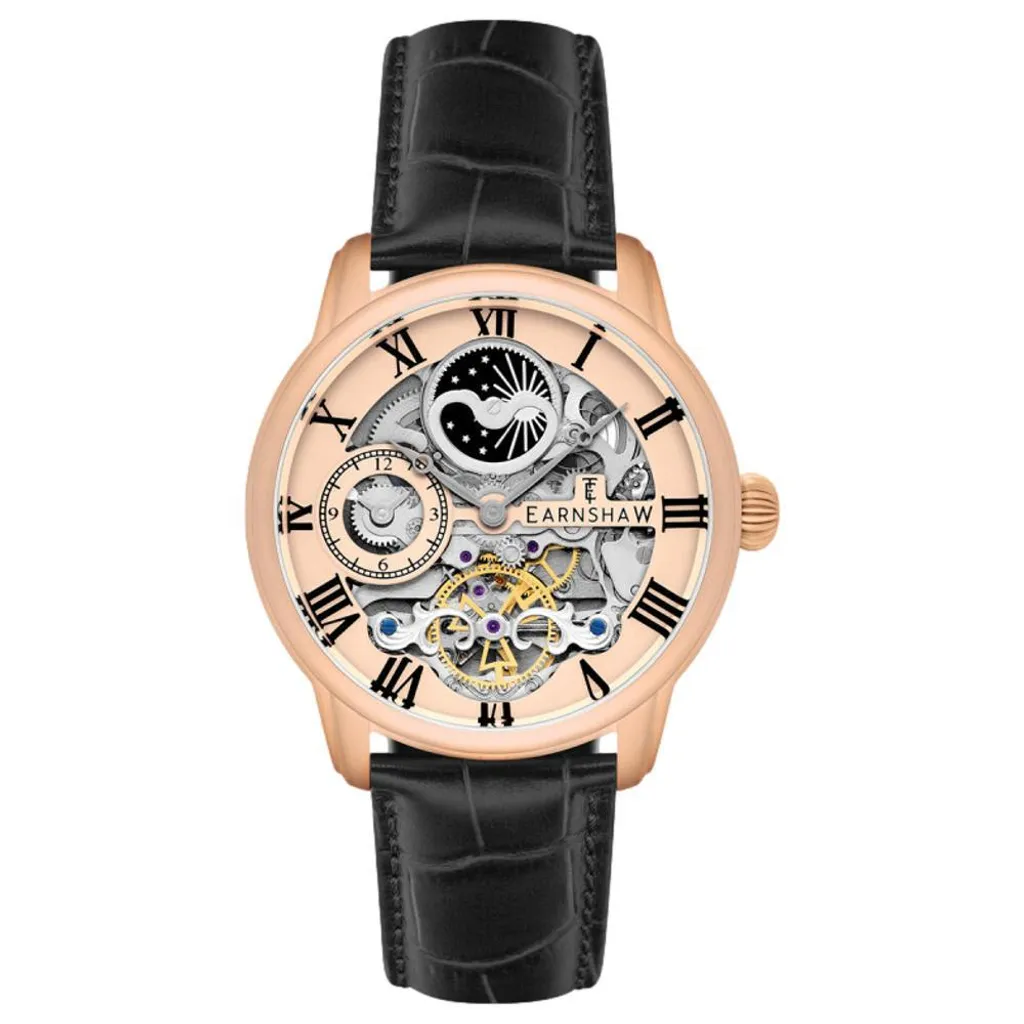 Montre Homme Automatique Earnshaw Longitude Idéale pour un Look Chic