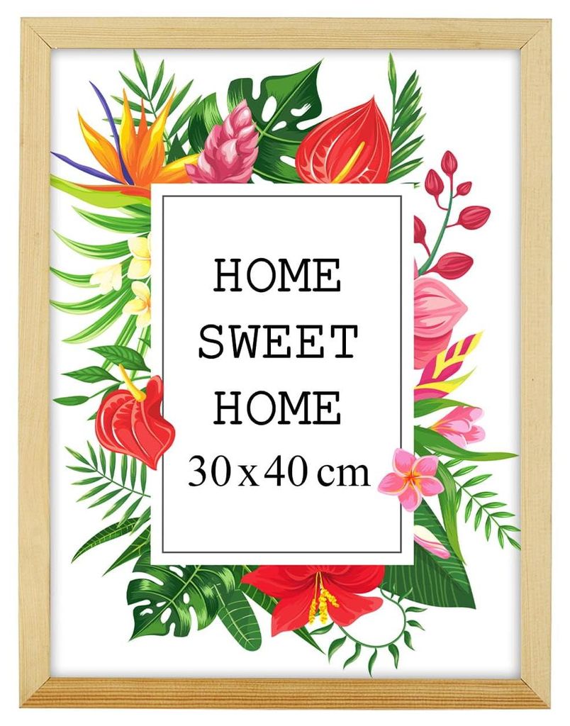 MG Design, přírodní rámeček na obrázky, 30 x 40 cm – Obrázek produktu 