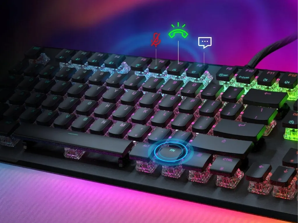Clavier de jeu mécanique Turtle Beach Vulcan II Max Noir - Format Full - 4