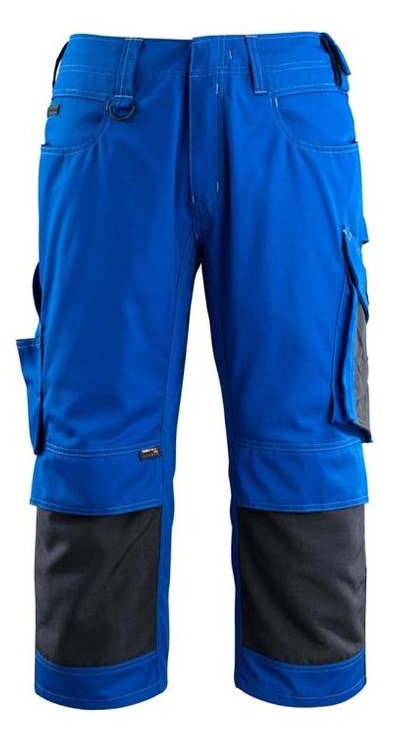 MASCOT Altona Dreiviertel-Hose Größe C44, kornblau/schwarzblau | Packung (1 Stück)