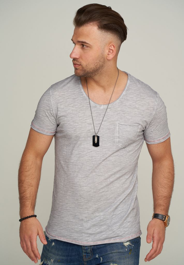 CARISMA Herren T-Shirt CRTONALA mit Brusttasche