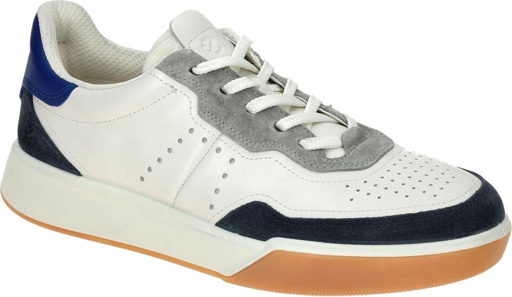 Ecco Sneaker Low Herren 32303432313231 Weiß 39 EU