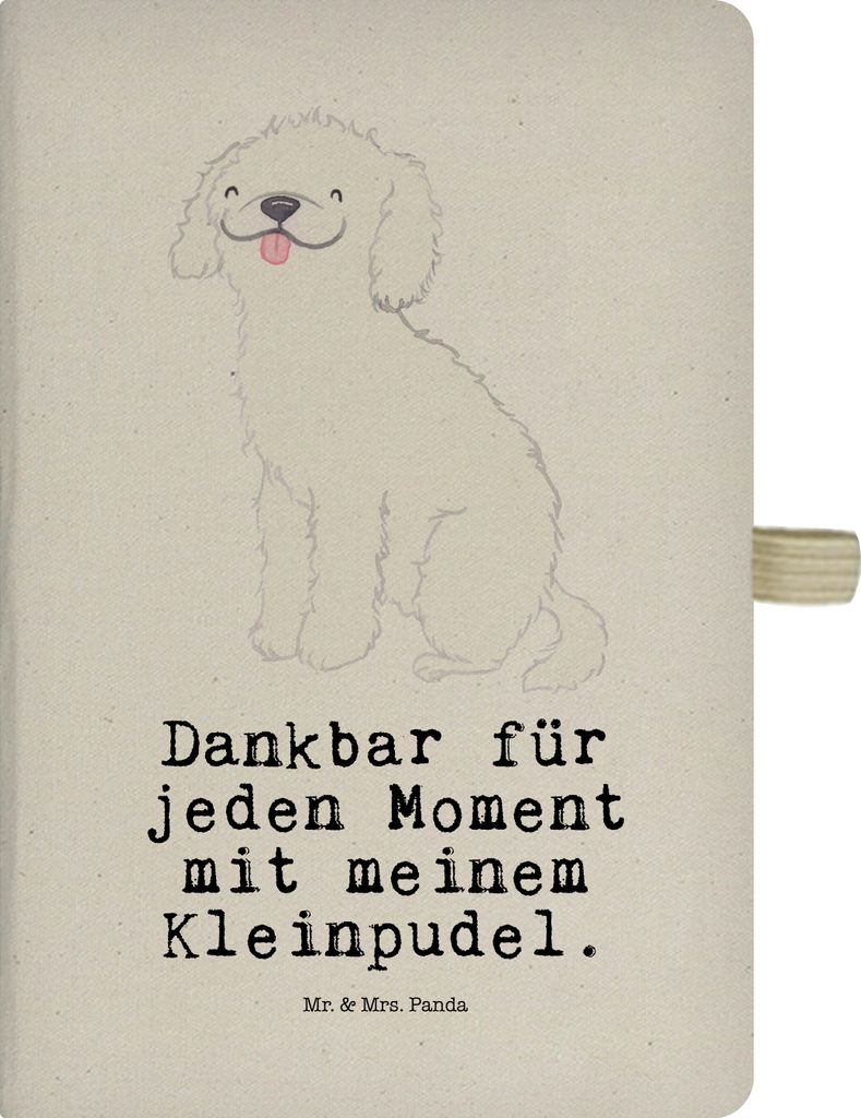 Mr. & Mrs. Panda notizbuch Kleinpudel Moment - Transparent - Geschenk, Pudel, Kladde, Journal, Tagebuch, Skizzenbuch, a4