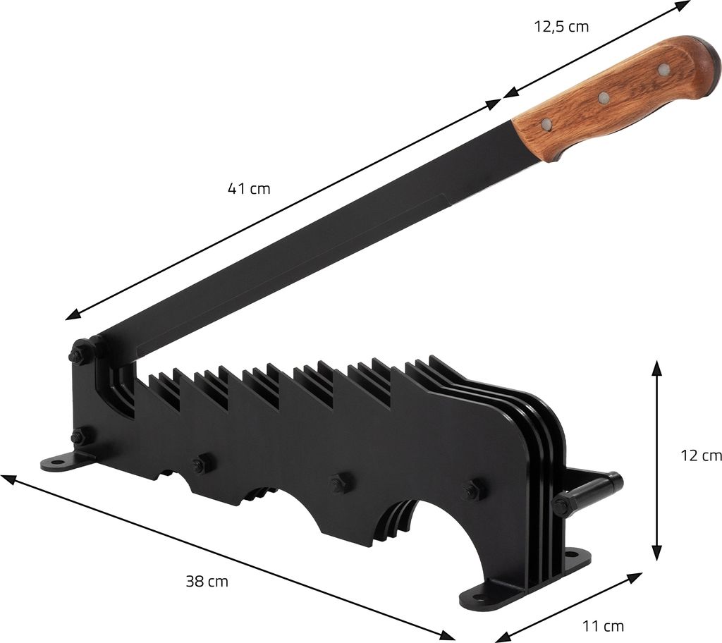 ECD Germany Holzspalter Spanmesser, Brennholzspalter Produktbild 7