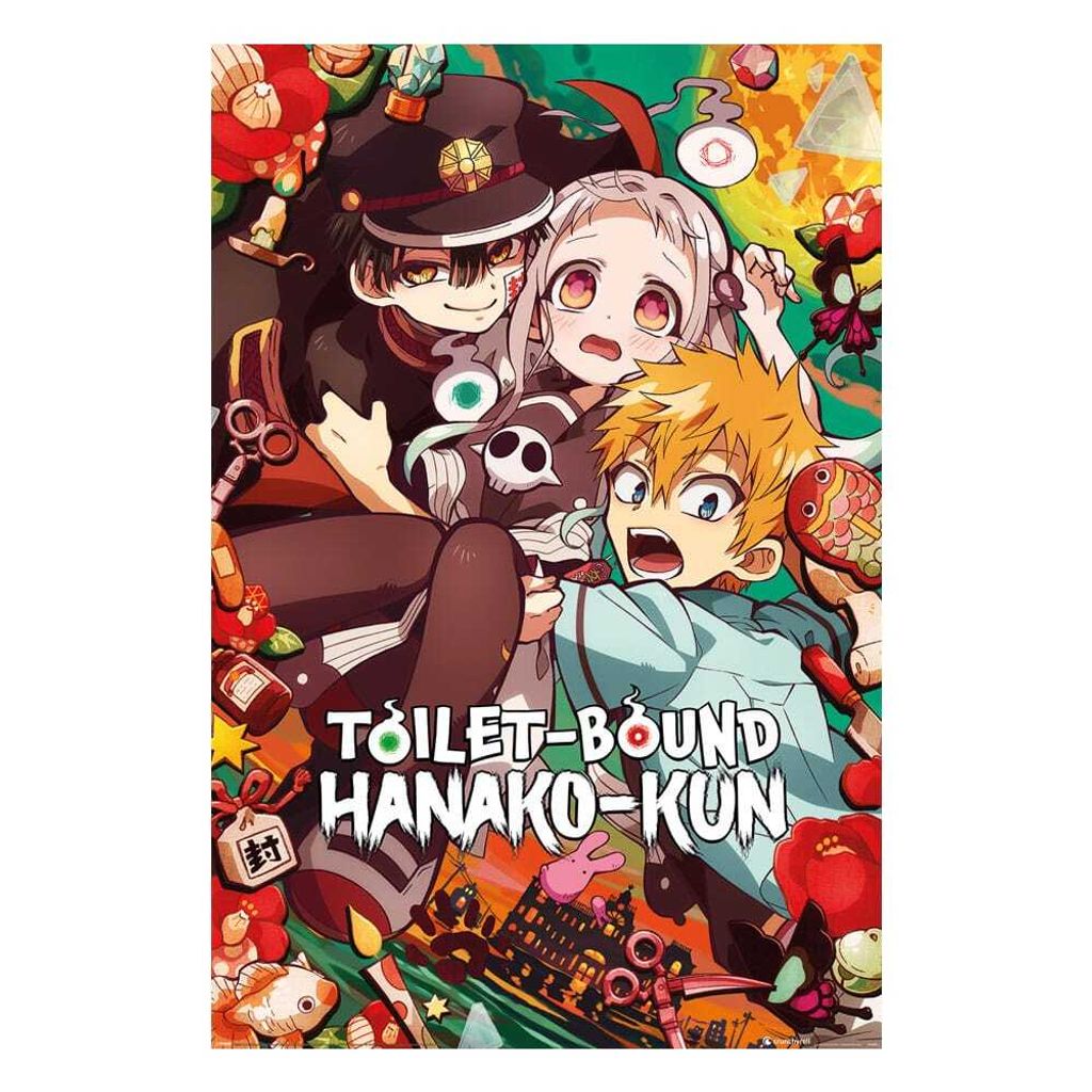 Pyramid International Toilet-Bound Hanako-kun Poster Set Hanako 61 x 91 cm (4)
