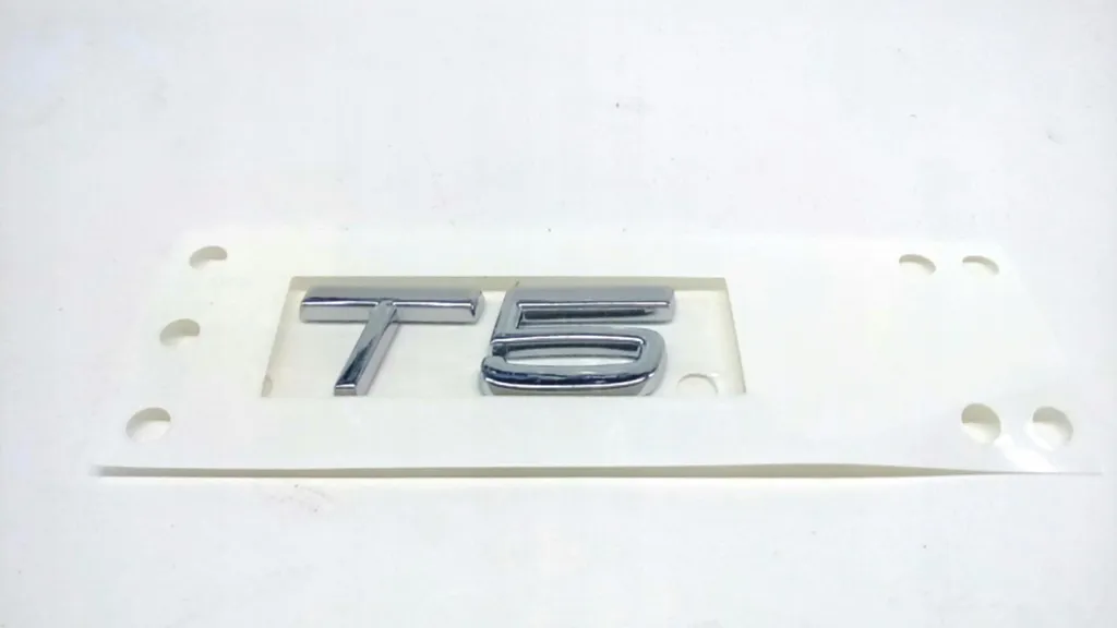 Emblème T5 Volvo S70 V70 XC70 - Badge Chromé Haute Résistance Style OE