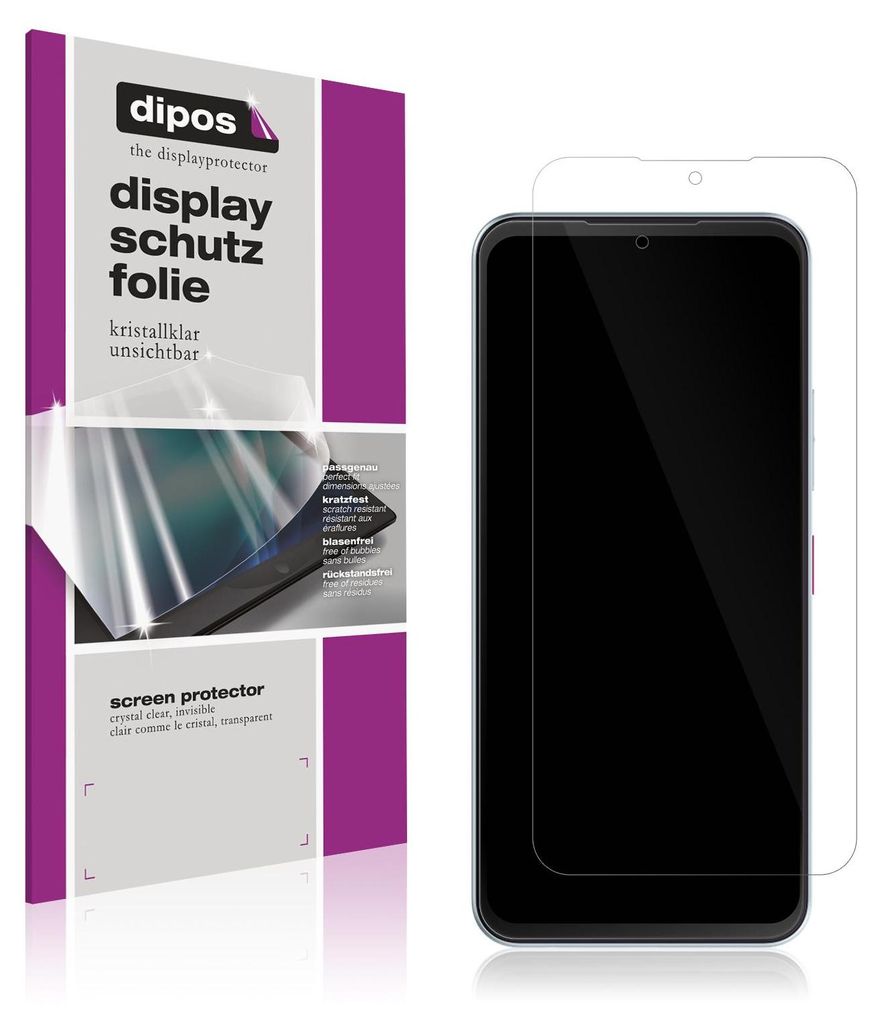 4x Schutzfolie für Telekom T Phone 3 5G klar Produktbild 