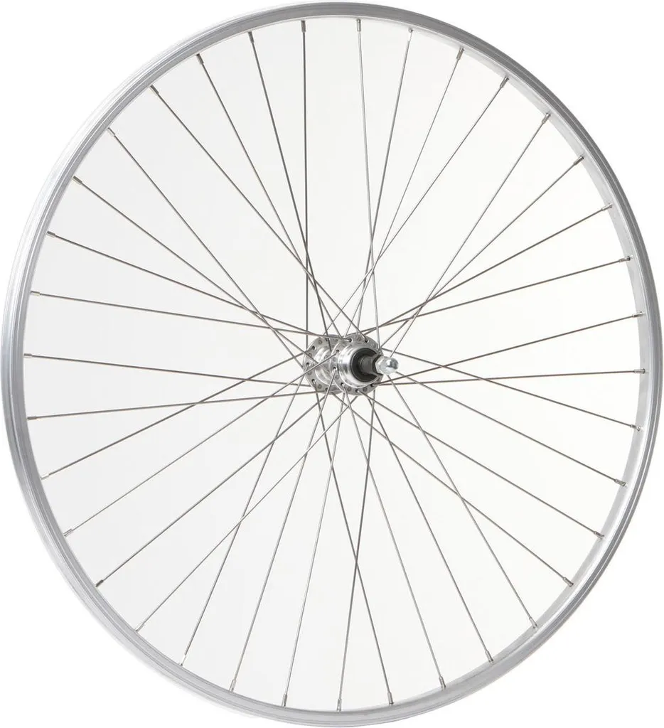 Roue arrière 26" Jante Schürmann 36 rayons pour valve Dunlop 21-559