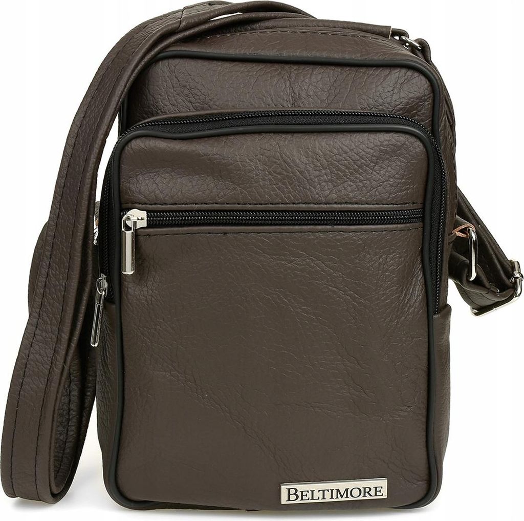 Beltimore Herren-Umhängetasche aus Leder, klein