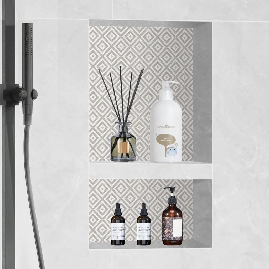 Niche de rangement murale pour douche et chambre - Module à carreler - 8