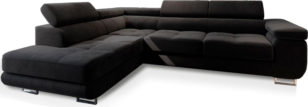 Masseno Ecksofa SELVA L-S mit Schlaffunktion L-Form, Sofa Produktbild 