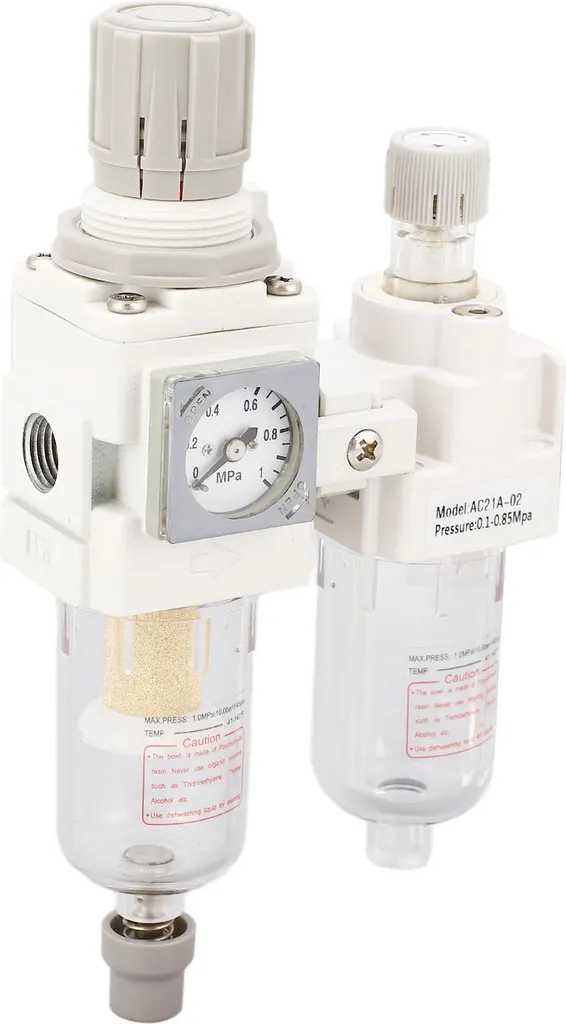 Unité de Traitement d'Air Comprimé G1/4 avec Séparateur Eau et Huile