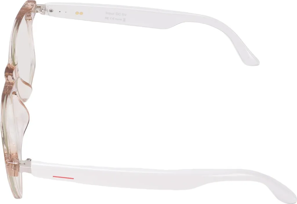 Lunettes connectées audio Bluetooth 5.4 antibruit Rose/Blanc V2 - 6