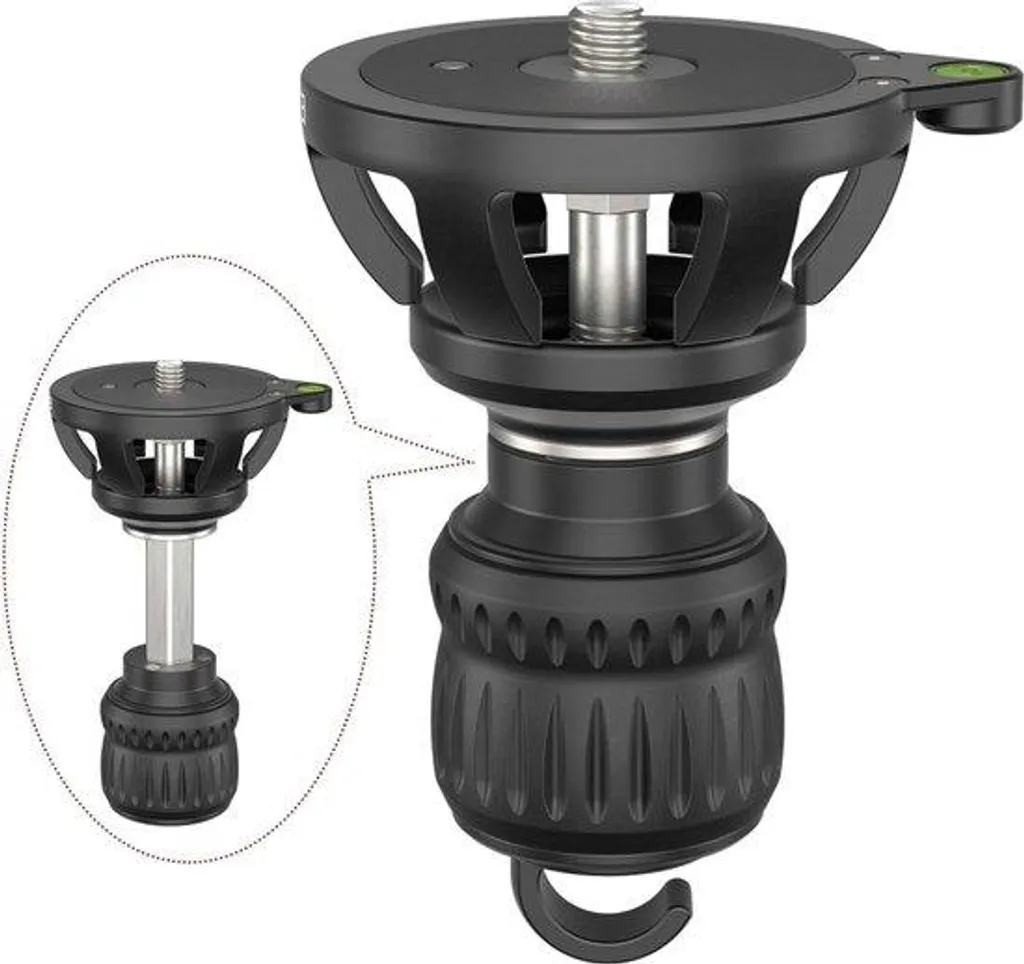 Demi-stabilisateur 75mm carbone ultra-léger, charge utile 20kg