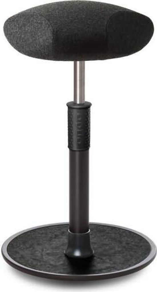 Sitz- Stehhocker Free Tall Triangel kvadrat Divina Mel. Anthrazit sw./sw..