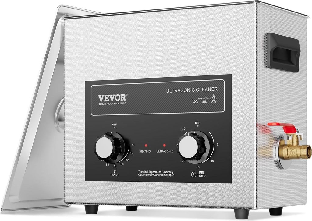 VEVOR Nettoyeur à ultrasons avec minuterie chauffante & Image du produit 