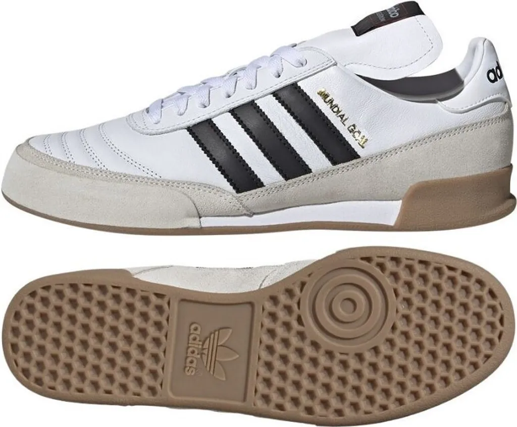 Chaussures de Foot Indoor adidas Mundial Goal IN ID4047 en Cuir 40