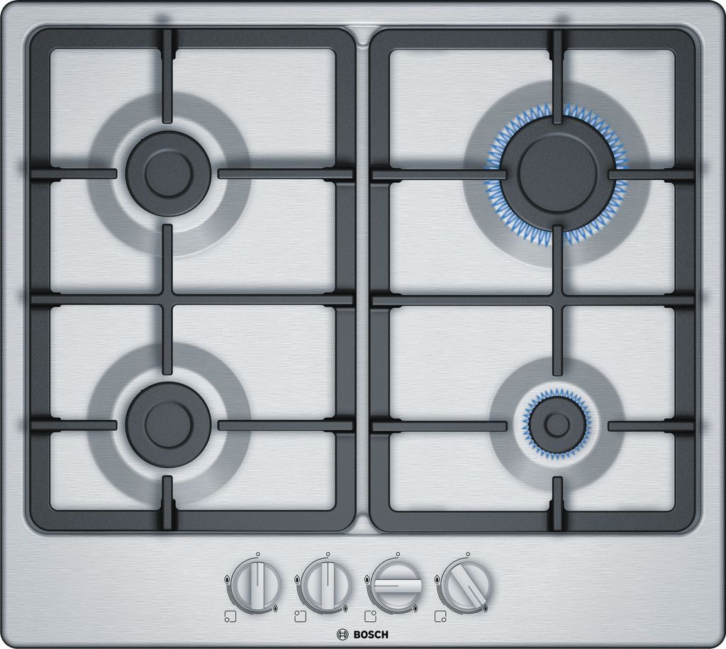 Bosch Serie 4 PGP6B5B90, Edelstahl, Integriert, 60 cm, Produktbild 