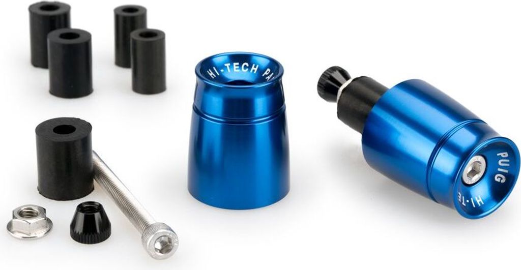 PUIG 21011A Lenkerenden Sport passend fuer KTM 125 DUKE Blau