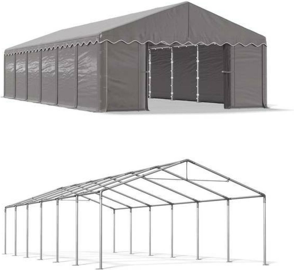 Sommermagazin Zelt 6x12 Grau SUMMER MPE