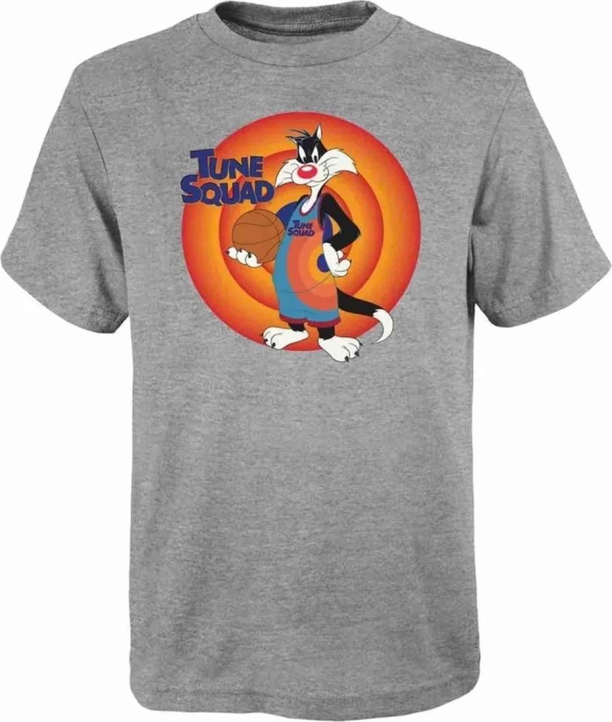 Space Jam T-Shirt Tune Squad NN Sylvester Space Jam A New Legacy Adult Size NBA Looney Tunes (S)
