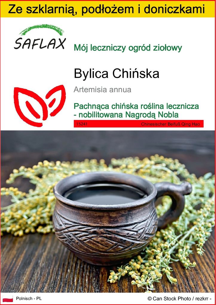 SAFLAX - Zestaw do uprawy - Bylica Chińska - 250 Nasiona - Zdjęcie produktu 