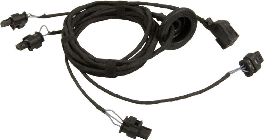 Original Kufatec Kabelbaum PDC Sensor Heck Stoßstange Hinten für VW Polo V 6R