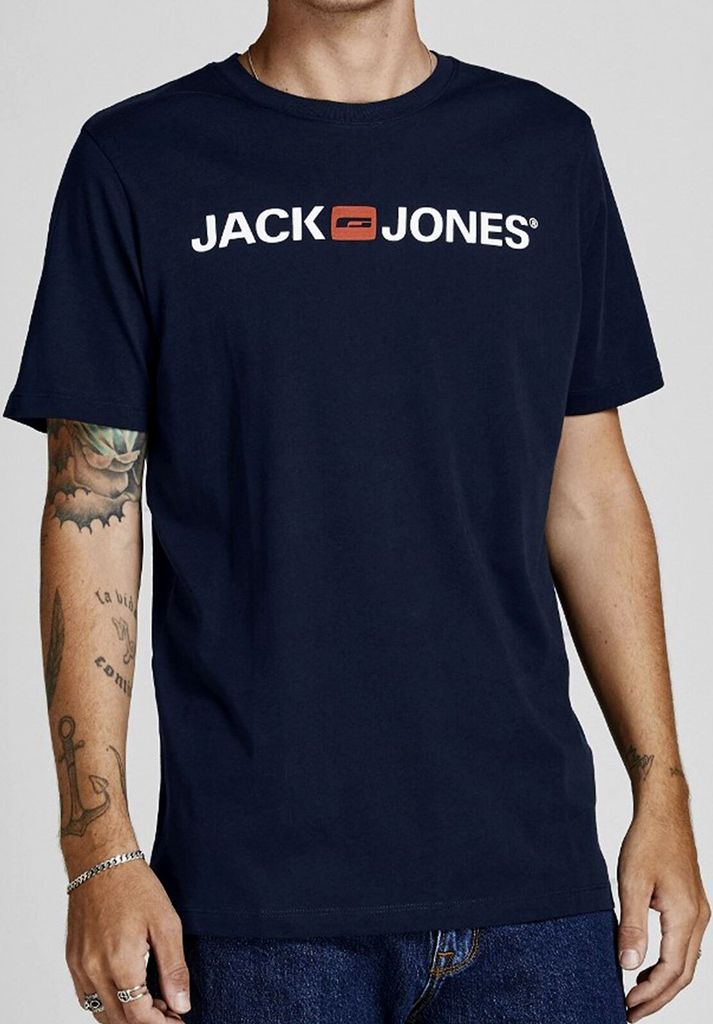 3-pack JACK & JONES Corp Logo Tee SS Crew Neck Obrázok produktu 19