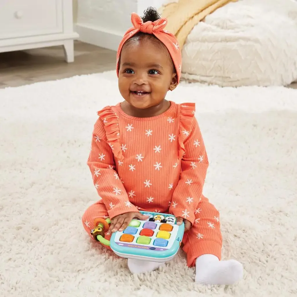 Vtech Baby Tablette Pop-It de Bébé 18 cm - Premier Jouet Éveil Sensoriel - 4