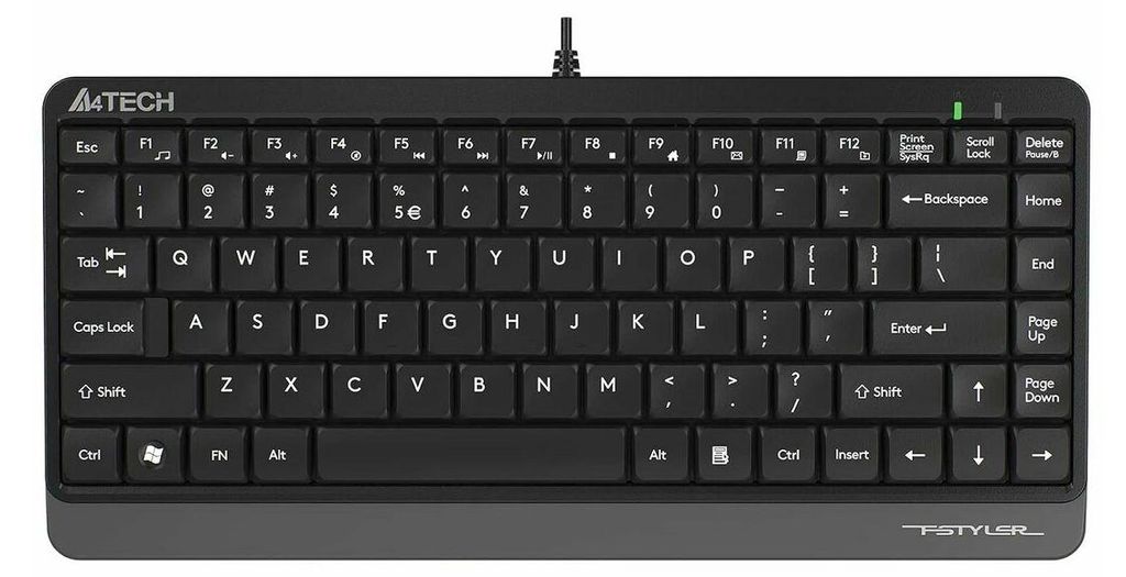 Tastatur A4Tech FSTYLER FK11 Grau A4TKLA46787 Produktbild 
