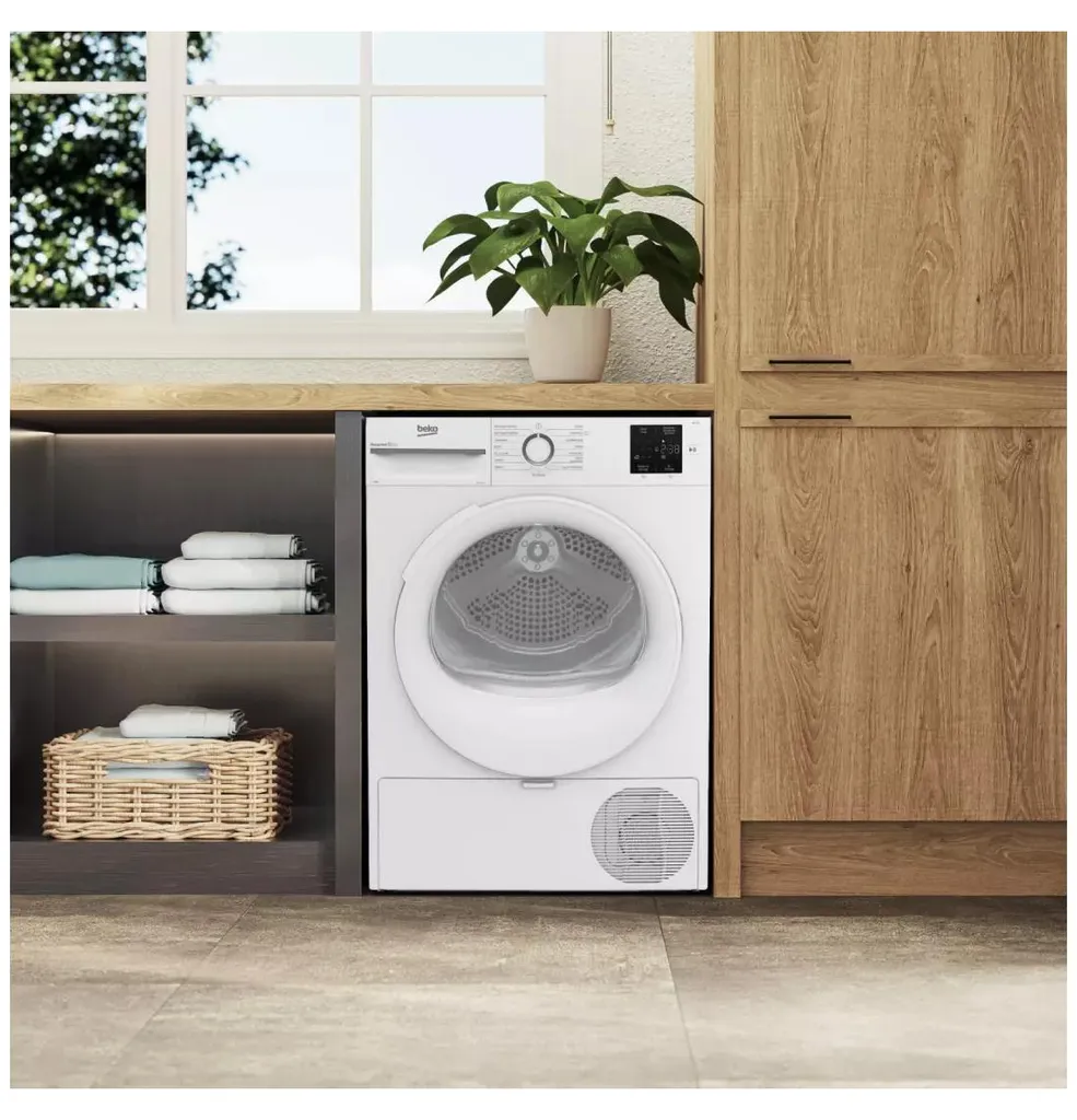 Sèche-linge Pompe à Chaleur Beko 7kg 15 programmes 64dB A++ Blanc - 2