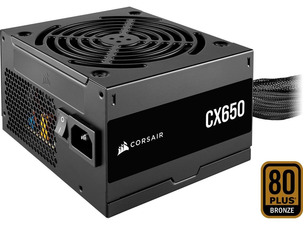 Corsair CX650 650W, PC-Netzteil, (2x PCIe) Produktbild 