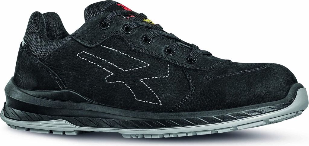 U.POWER scarpa di sicurezza Gessato Gr.43 nero S3 CI ESD Immagine del prodotto 