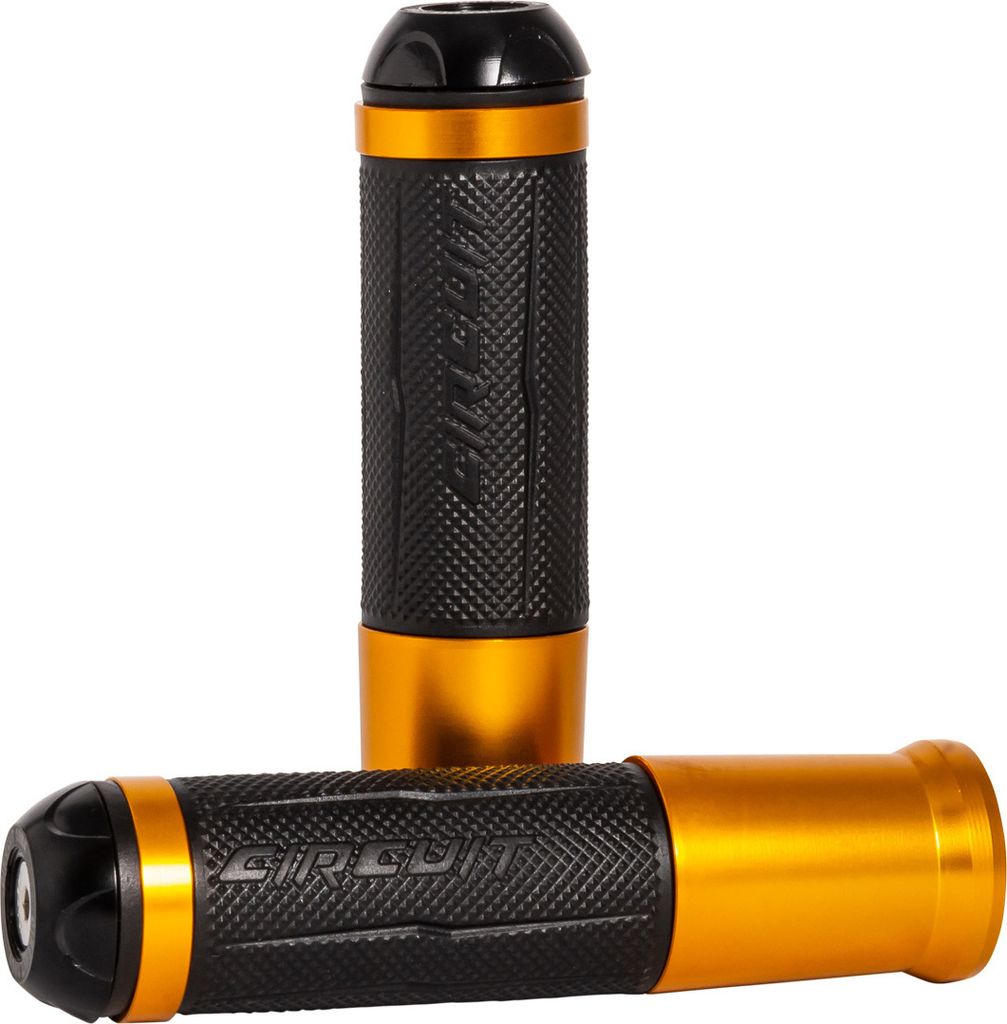 Circuit Equipment SILVERSTONE Gummigriffe, schwarz/gold