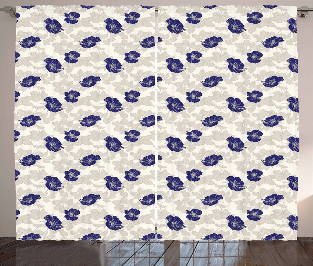 Tenda ABAKUHAUS Rose 280x245 cm - Stampa Digitale Alta Definizione
