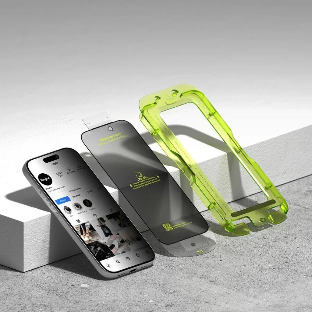 Offerta 2-Pack Vetro Privacy iPhone 17 Pro Max Ringke Easy Slide 9H - 4