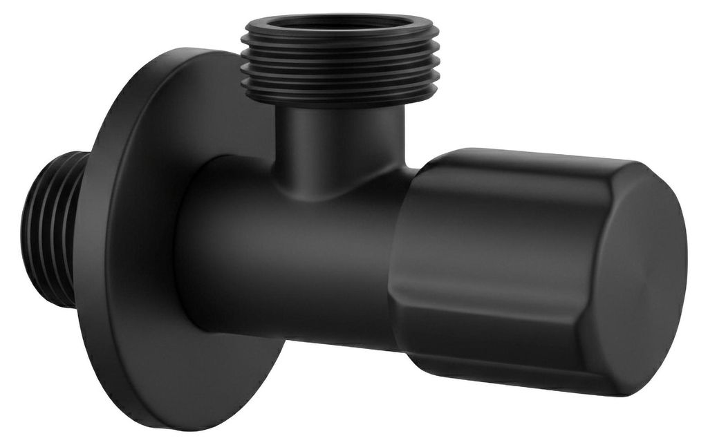 Rea Zawór Kątowy 02 1/2" X 3/4" Czarny Zdjęcie produktu 