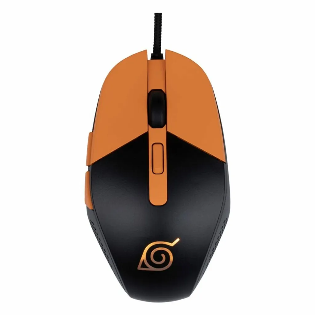 Souris de Jeu Naruto Shippuden Naruto Konix - 3200 DPI et Design Soft