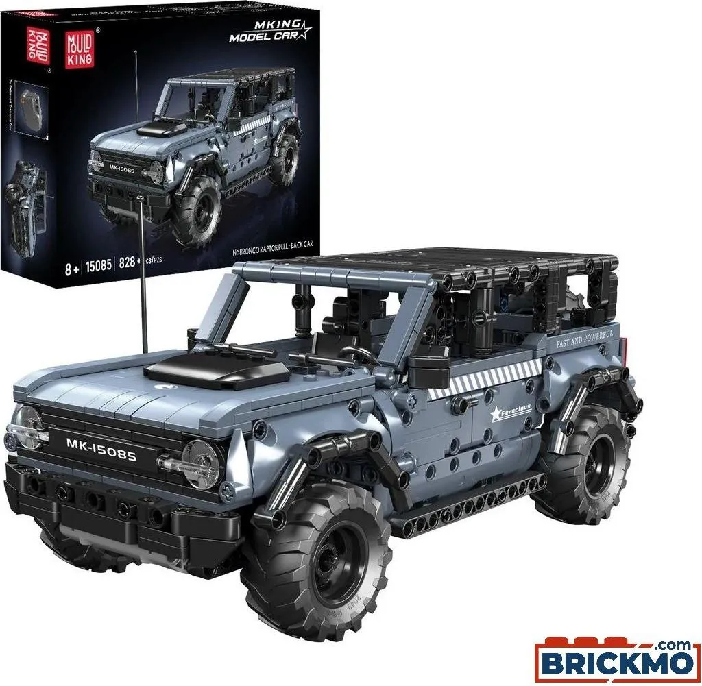 SUV Anti-Ennui Mould King 15085 : Voiture de Construction Pull-back DIY