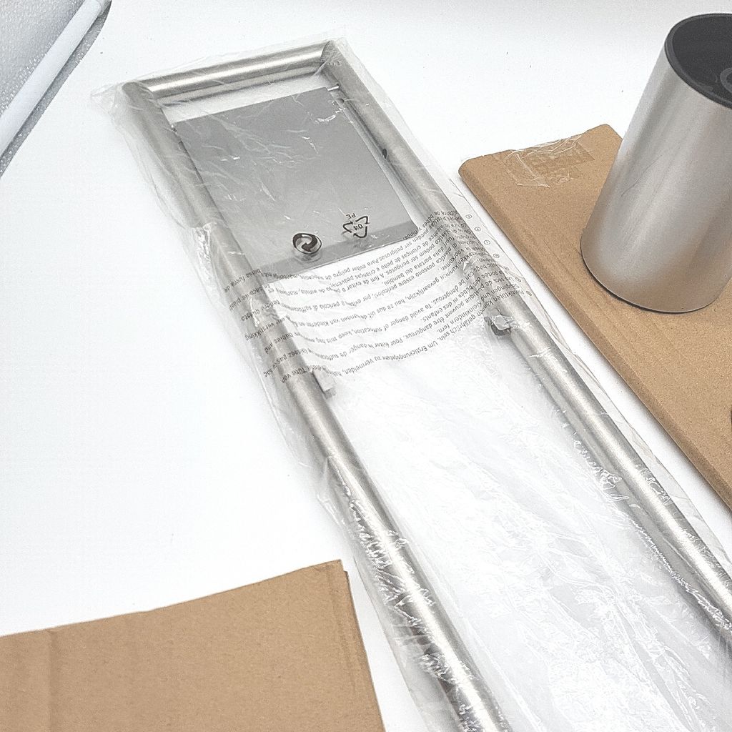 WENKO WC-Garnitur Ravina Edelstahl matt, mit Produktbild 20