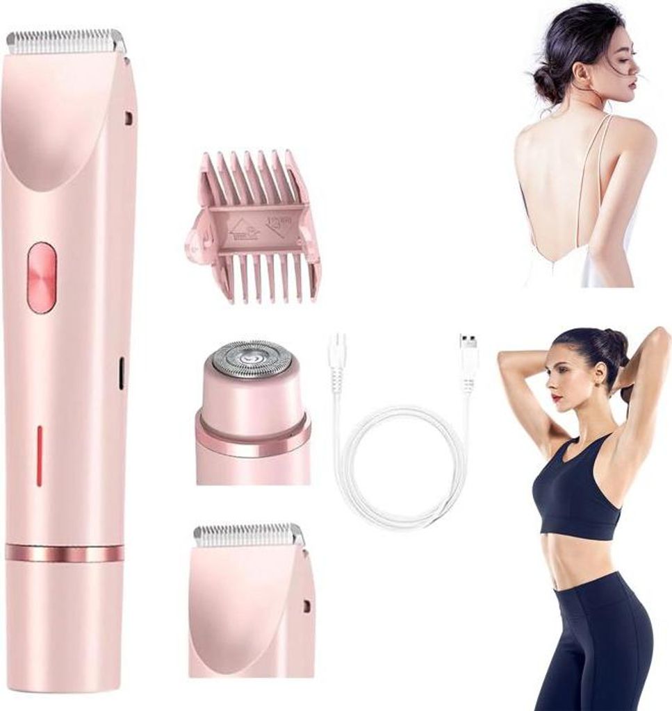 Elektrischer Epilierer für Frauen, Doppelkopfrasierer für Produktbild 