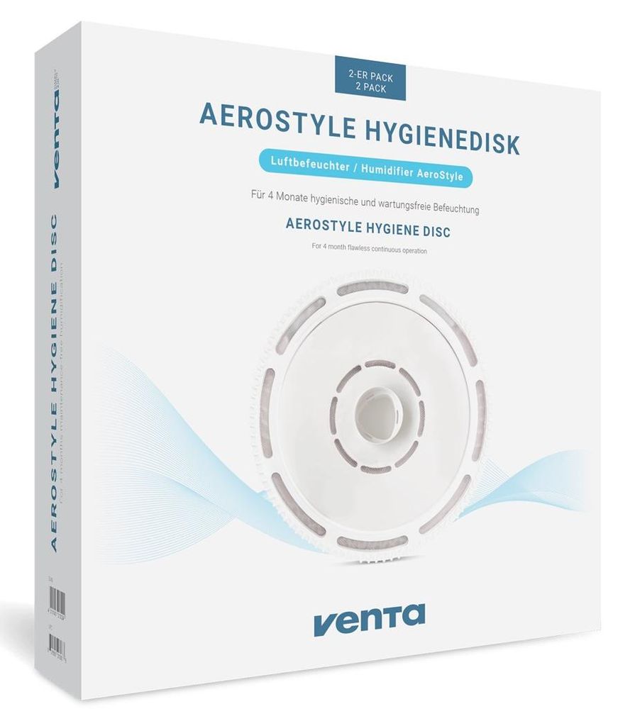 VENTA 2121302 Venta Hygienedisk AeroStyle entkalkt reinigt Productafbeelding 